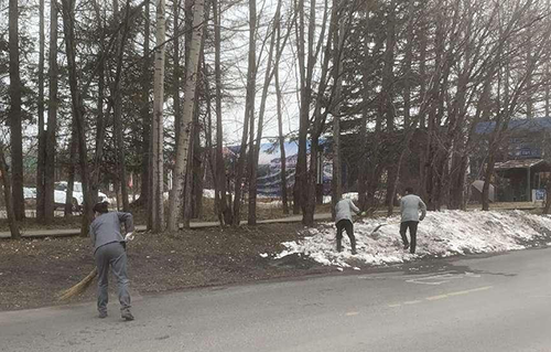 “文明健康、綠色環(huán)?！睈?ài)國(guó)衛(wèi)生整潔行動(dòng)